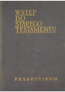 Wstęp do Starego Testamentu