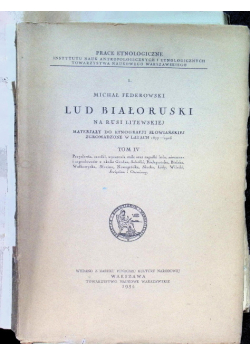 Lud Białoruski 1935 r.