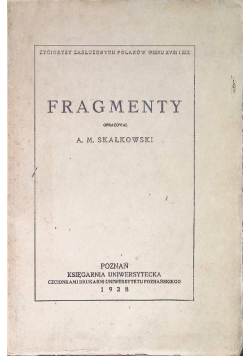 Fragmenty 1928 r.
