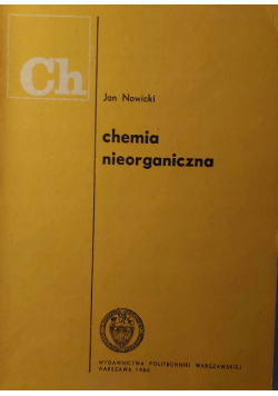 Chemia nieorganiczna