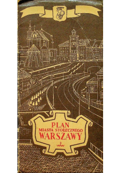 Plan miasta stołecznego Warszawy 1950 r