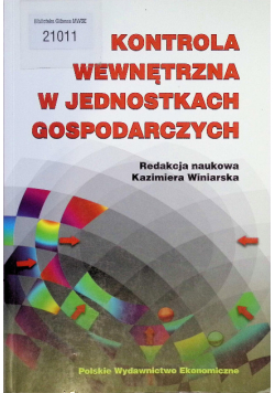 Kontrola wewnętrzna w jednostkach gospodarczych