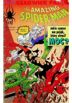 Człowiek pająk The amazing Spider - Man Nr 4 / 93