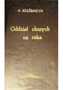 Oddział chorych na raka