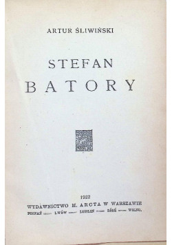 Stefan Batory 1922 r.