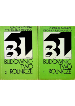Budownictwo rolnicze Tom I i II