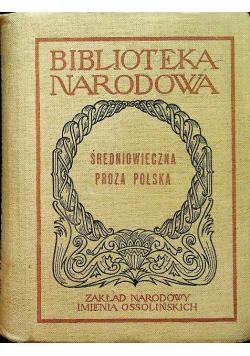 Średniowieczna proza polska