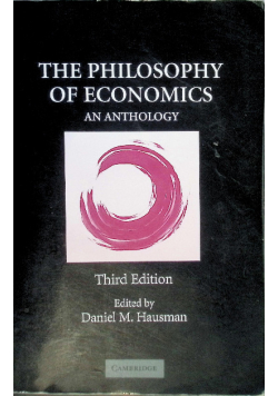 The philosophy of economics an anthology