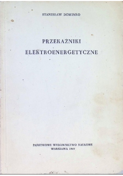 Przekaźniki elektroenergetyczne