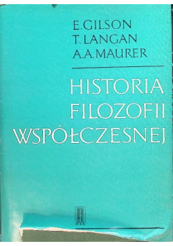 Historia filozofii współczesnej