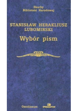Lubomirski Wybór pism