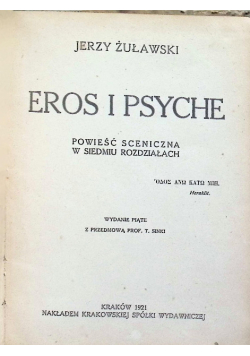 Eros i psyche 1921 r