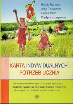 Karta indywidualnych potrzeb ucznia