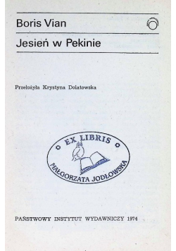 Jesień w Pekinie
