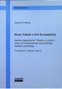 Nowy traktat o Unii Europejskiej