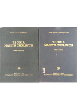 Teoria Maszyn Cieplnych Tom 1 i 2