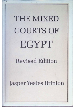 The Mixed Courts of Egypt