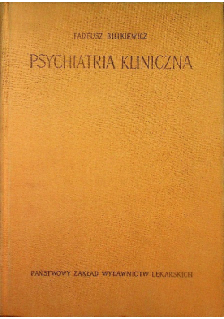 Psychiatria kliniczna