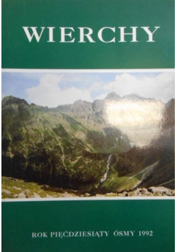 Wierchy Rok pięćdziesiąty ósmy 1992