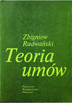 Teoria umów