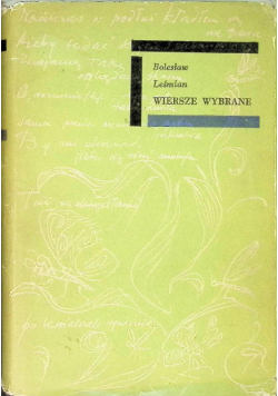 Wiersze wybrane Leśmian