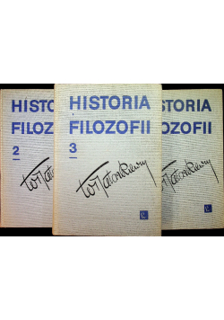 Historia filozofii Tomy 1-3