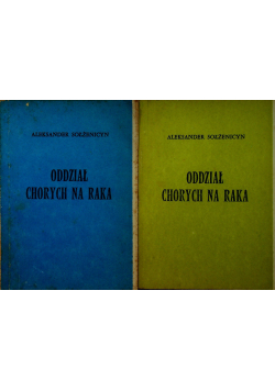 Oddział chorych na raka Część I i II
