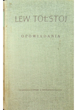 Tołstoj Opowiadania