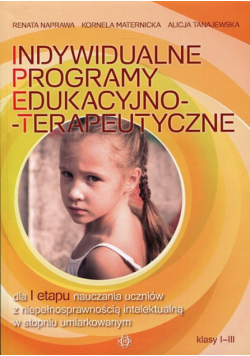 Indywidualne Programy edukacujno-terapeutyczne