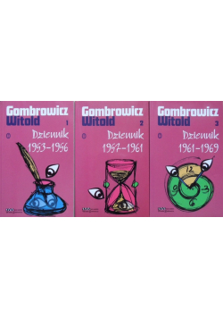 Gombrowicz Dziennik Tom 1 do 3