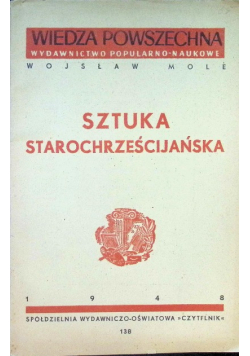 Sztuka starochrześcijańska 1948 r.