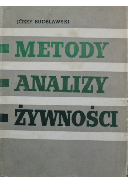 Metody Analizy Żywności