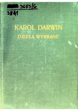 Darwin Dzieła wybrane Tom VI