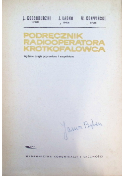 Podręcznik radiooperatora krótkofalowca