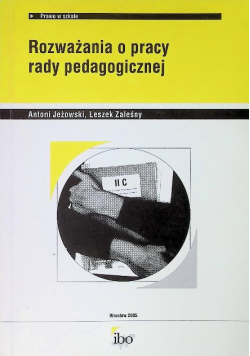 Rozważania o pracy rady pedagogicznej