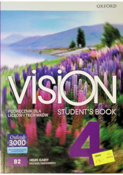 Vision 4 Students Book B2 podręcznik dla liceów i techników Klasa 4