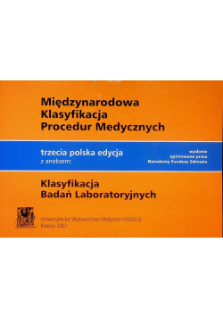 Międzynarodowa Klasyfikacja Procedur Medycznych
