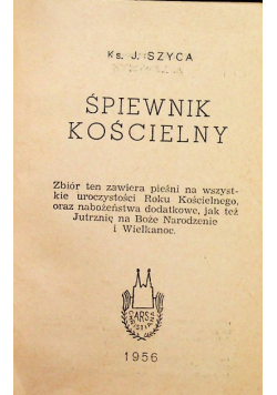 Śpiewnik kościelny