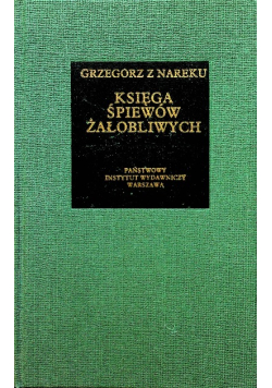 Księga Śpiewów Żałobnych