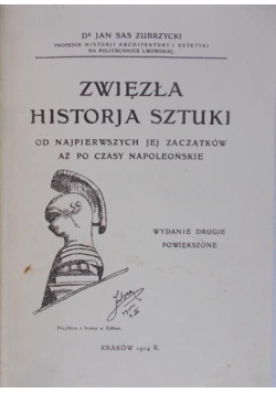 Zwięzła historia sztuki 1914 r.