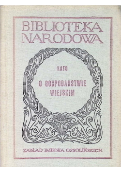 O gospodarstwie wiejskim