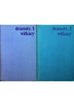 Witkacy Dramaty Tom 1 i 2
