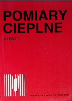 Pomiary cieplne Część II