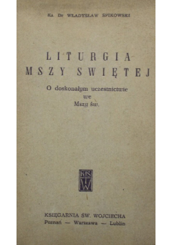 Liturgia Mszy Świętej