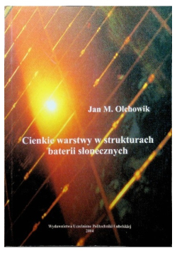 Cienkie warstwy w strukturach baterii słonecznych