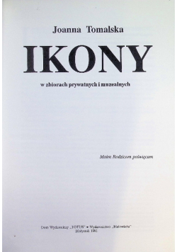 Ikony w zbiorach prywatnych i muzealnych