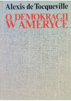 O demokracji w Ameryce