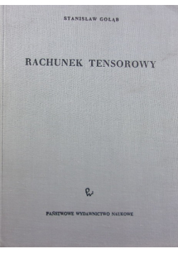 Rachunek tensorowy