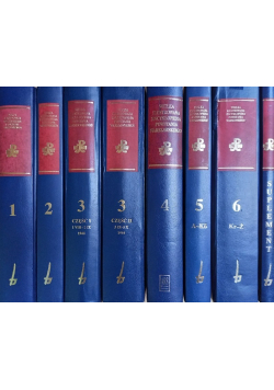 Wielka ilustrowana encyklopedia Powstania Warszawskiego Tom 1 do 8