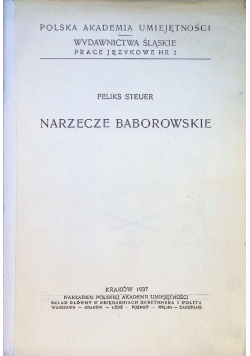 Narzecze baborowskie 1937 r.